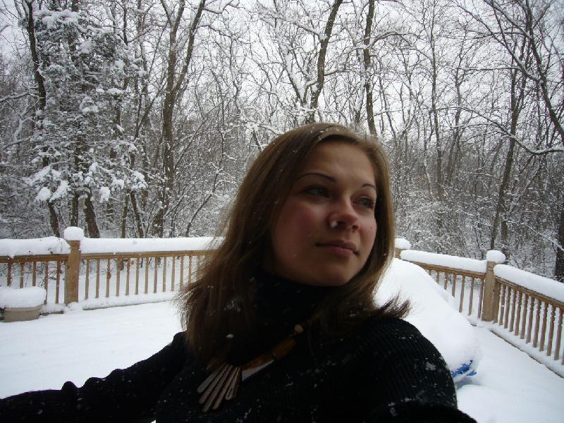 Happy New year - 2008! utro 2008..winter wonderland!