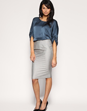 ���� Hobble Hem Pencil Skirt