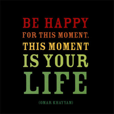 be happy