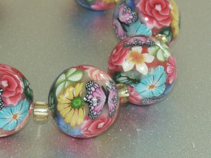 polymer clay beads