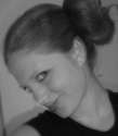 black and white