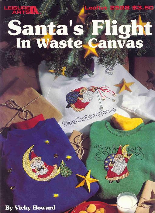 LA 2528 Santa's Flight In Waste Canvas.jpg