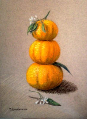 Mandarins Tatyana Bondareva pastel.jpg